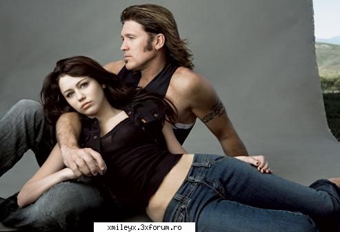 *Galley*Photo* - Here photos with Billy Ray , Miley's dady :P - Billy Ray Cyrus [ Robby Stewart ]